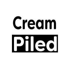 CreamPiled