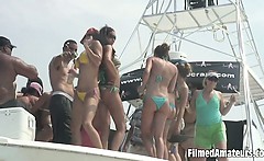 Video Clip Showing Wild Amateur Chicks Partying Like Insane
