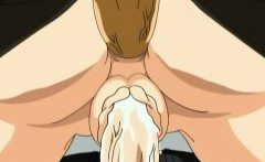 Tied Up Hentai Babe Gets Gangbanged