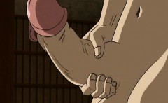 Naked Hentai Guy Gets Screwed Up By Some Gangsters