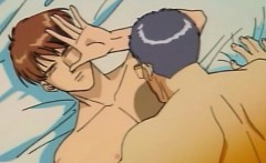 Two Horny Hentai Gays Having Sex Indoors