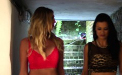 Blonde Big Tited Babe Is Getting Throat Slammed