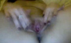 Sensual fingering my wet pussy