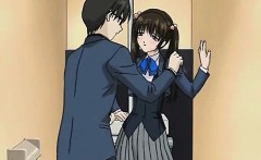 Saucy Anime Honey Getting Wet Pussy Fingered