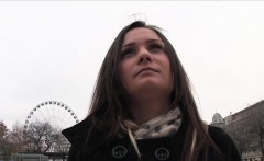 European Amateur Fucked In Public Stairways