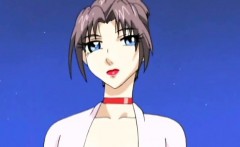 Massive Tits Hentai Babe Showing Her Pussy