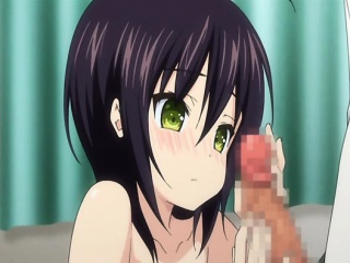 Hentai cutie gets facialed and fucked
