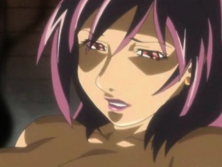 Naked hentai girls fucking in a sex ritual