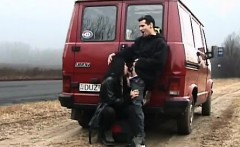 Real Fuck On Big Street