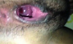 Hairy Ebony Teen Muff Teased By Her Bf