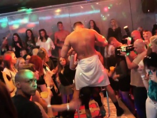 Cfnm whore gets eaten out