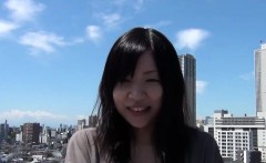 Asian Teens Rub Closeup