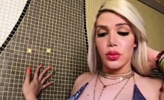 Big Ass Blonde Shemale Lexie Beth Drilled By Strong Bbc