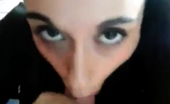 Look into my eyes when you swallow my cum