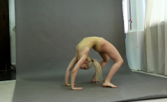 Dora Tornaszkova flexible gymnast super hot naked