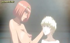 Busty Anime Milfs Delighting Cock