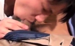 Japanese Twink Yuma Gets Blowjob