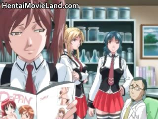 Awesome anime movie with sexy babes