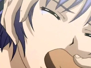 Pretty girl lose her virginity in a gangbang - Anime Hentai