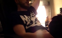 Twink Helping His Buddy Out In The Dorm Late One Night