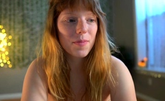 RubATeen European redhead hairy muff teen Avina ma