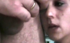 Good girl face fuck and swallow