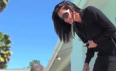 Bitch Goddess Gets Her Hawt Feet And Snatch Licked