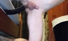 Extreme deep double-dildo