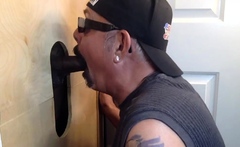 Dicksucking Gloryhole Daddy Pleasing Ebony Guy