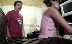 Oriental Brunette Cutie Laura's Cuch Rules The World