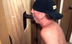 Sucking Black Cock At The Glory Hole