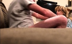 Tracy Gives Blow Job