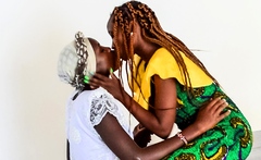 Ebony Pussies Cum 5 Times While Husbands Are Out