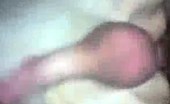 Trap in lingerie gets her ass fucked p.o.v. style