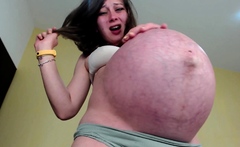 BBW Brunette Webcam Masturbating BBW