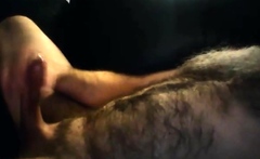 Massive mature uncut cumshot