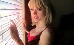 Blonde Babe Solo Masturbation Free Sexy Porn