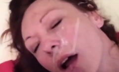 Homemade russian girl facial