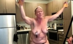 my old saggy body subjected to my BDSM dom