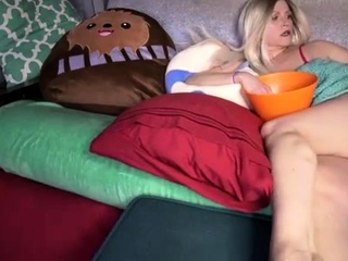 TabithaXXX – Mom Son Movie Night Turns Naughty