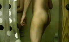 Busty Shower Teen Gf