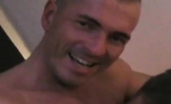 German Gaydaddy Fucks Bottom In 3some