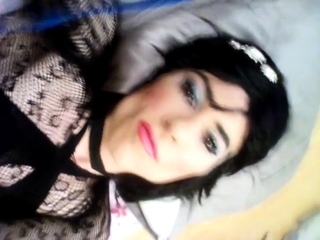 Crossdresser selfie