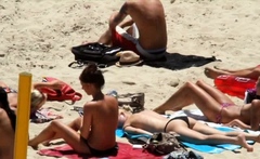 Real naked amateurs outdoor beach play