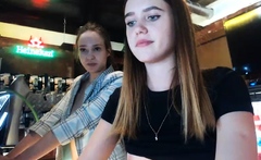 Teen brunette from get fuck on webcam
