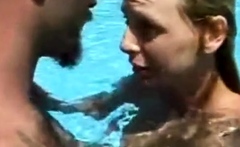 Blonde Amateur Blowjob Underwater