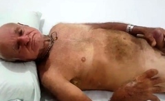 Big-Cock Grandpa Wanks for Daddy