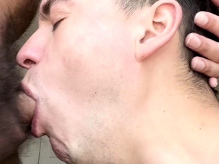 Gay straight amateur gloryhole blowjob cumshot facial