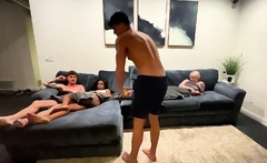 Stunning brunette hardcore on cam