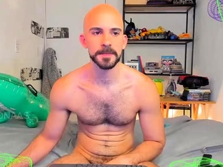 Solo masturbation and gay climax